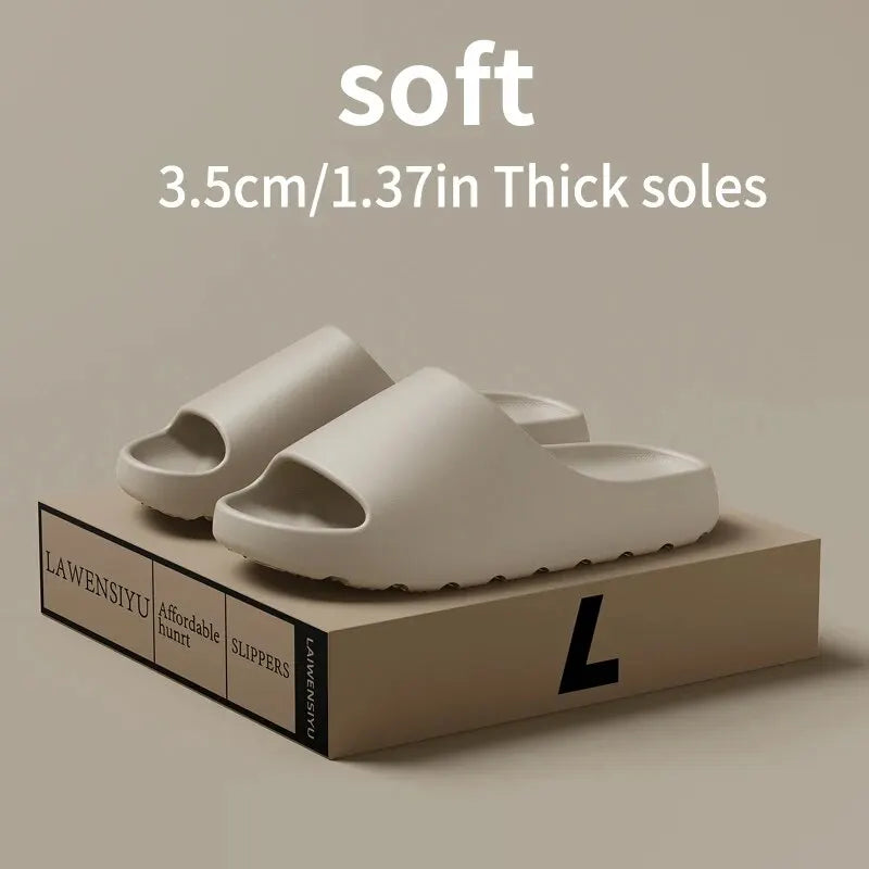 Fashion Brand Women Slippers Summer Classic Sports Sandals Men Casual EVA Flat Slippers Unisex Outdoor Indoor Shoes by Rad Living