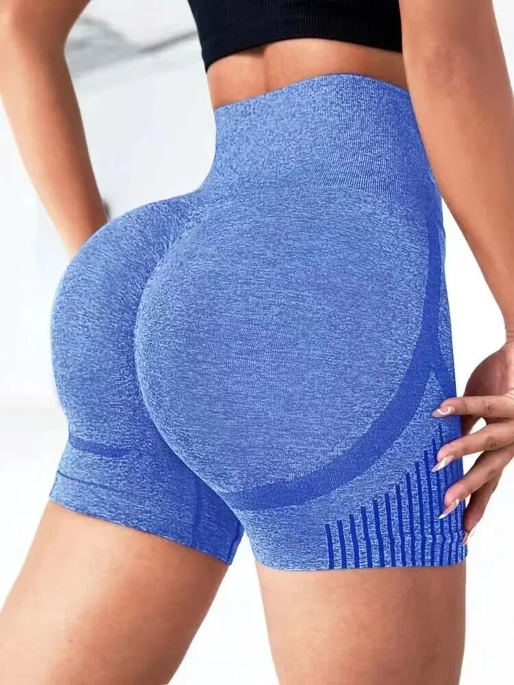Women Yoga Shorts High Waist Workout Shorts Fitness Yoga Lift Butt Fitness Ladies Yoga Gym Running Short Pants Sportswear by Rad Living