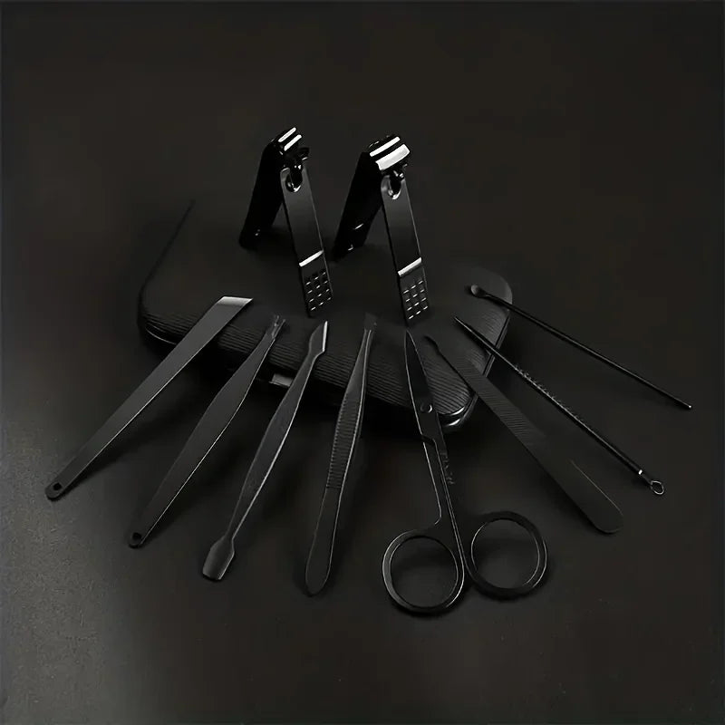 7-24pcs Professional Nail Clippers Kit - Ultra Sharp Fingernail and Toenail Cutters for Men and Women - Sturdy Pedicure Care by Rad Living