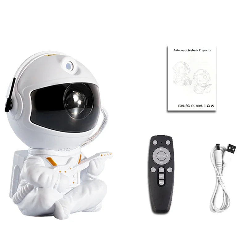Galaxy Projector Led Night Light Star Projector Astronaut Projector Galaxy Light for Home Decorative Bedroom Children Kids Gift by Rad Living