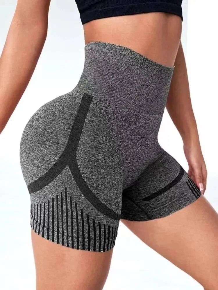 Women Yoga Shorts High Waist Workout Shorts Fitness Yoga Lift Butt Fitness Ladies Yoga Gym Running Short Pants Sportswear by Rad Living