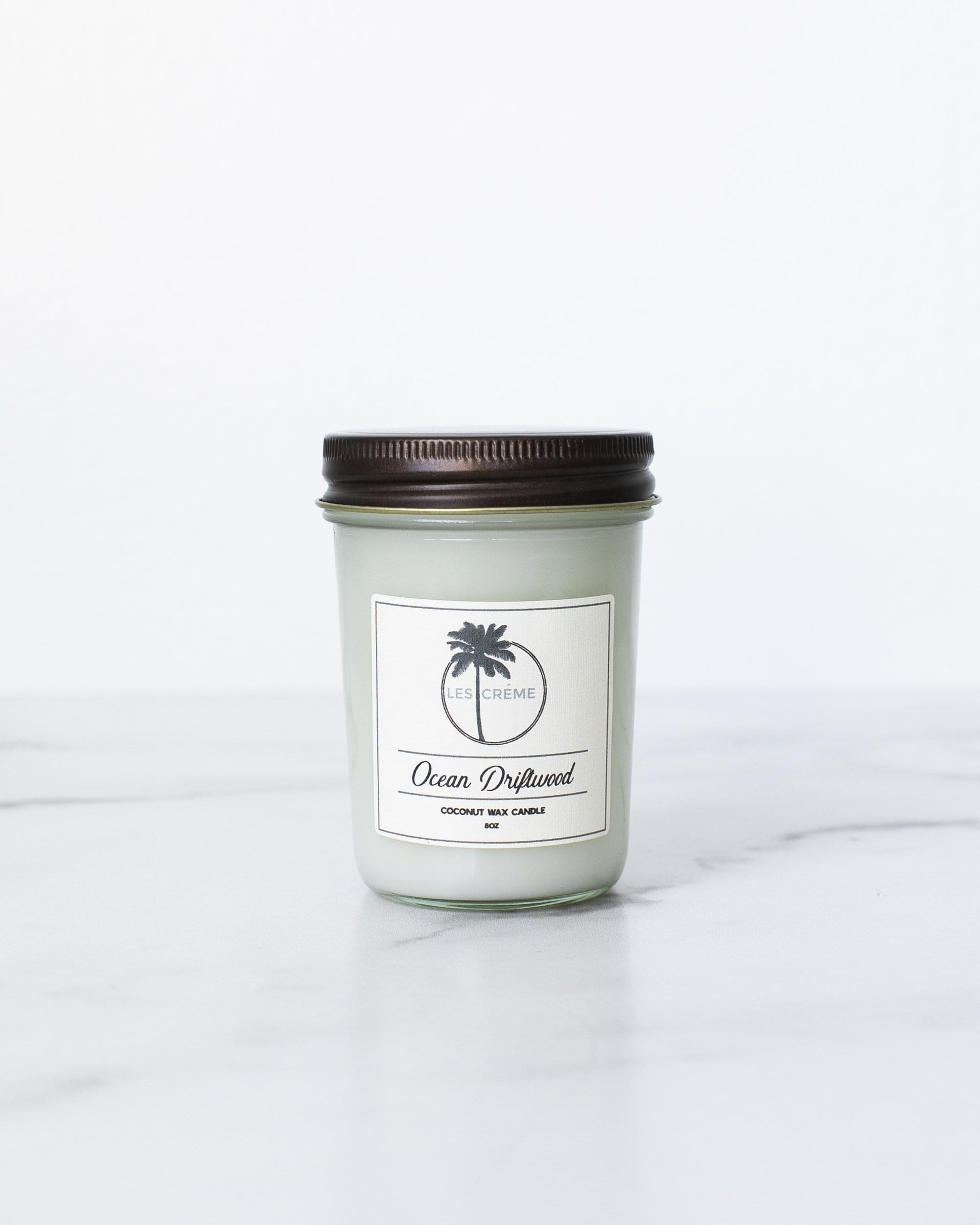 Ocean Driftwood Scent Coconut Wax Candle by DC-Les Creme