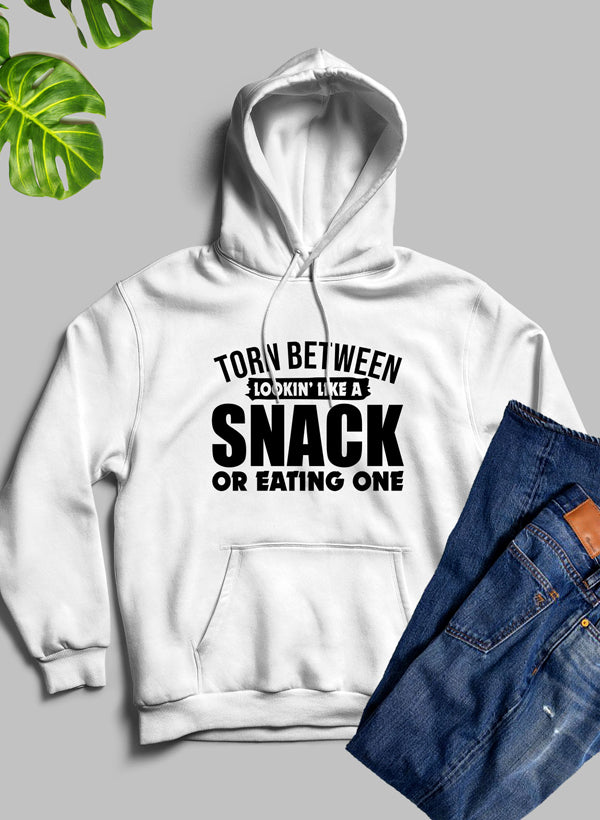Torn Between Lookin Like A Snack Or Eating One Hoodie by DC-Merch Mallow