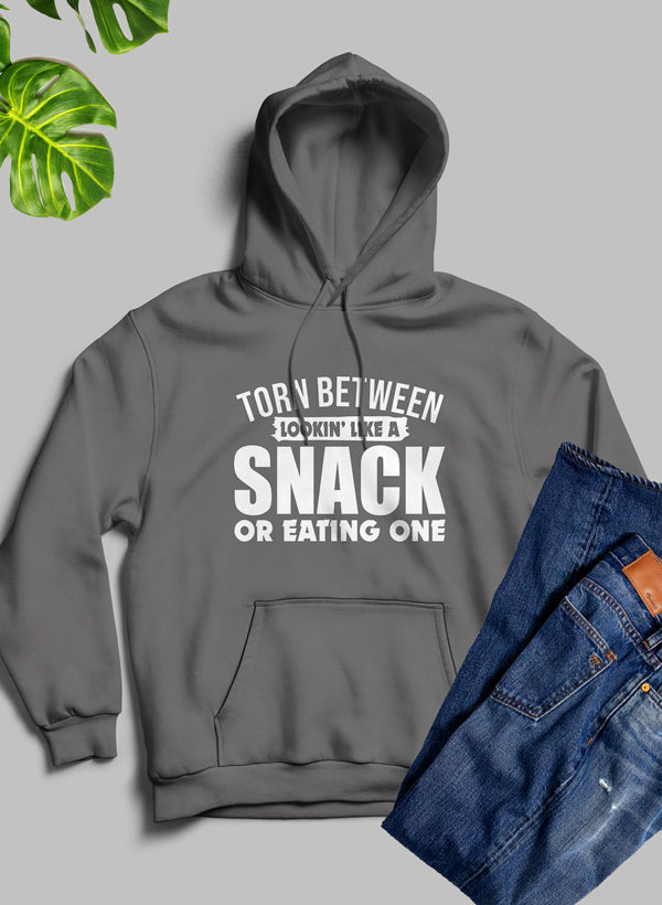 Torn Between Lookin Like A Snack Or Eating One Hoodie by DC-Merch Mallow