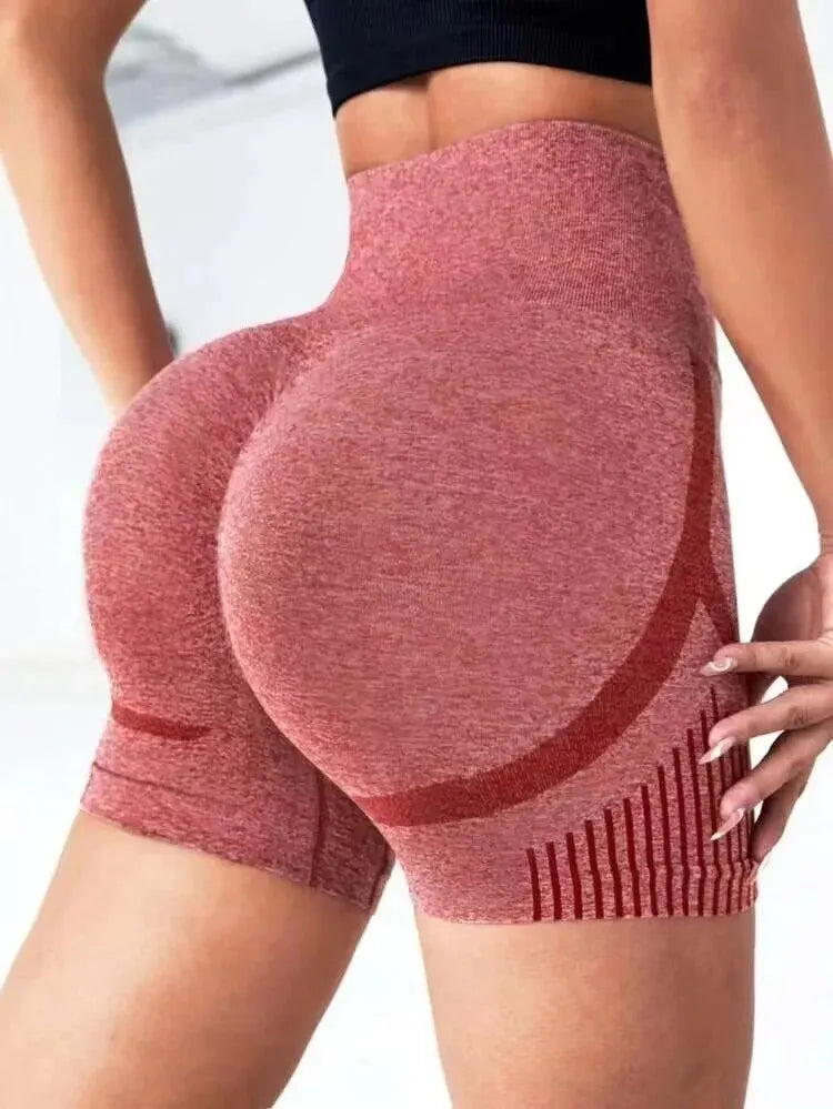 Women Yoga Shorts High Waist Workout Shorts Fitness Yoga Lift Butt Fitness Ladies Yoga Gym Running Short Pants Sportswear by Rad Living