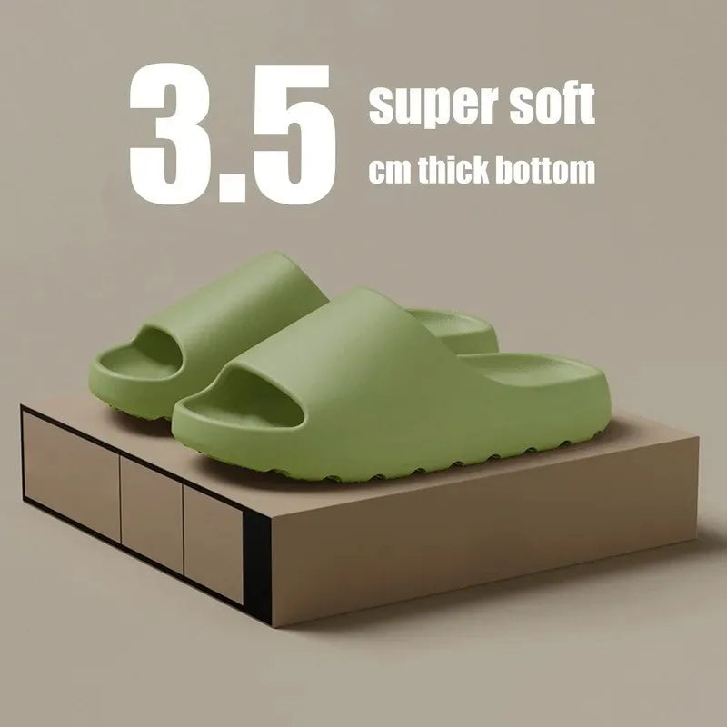 Fashion Brand Women Slippers Summer Classic Sports Sandals Men Casual EVA Flat Slippers Unisex Outdoor Indoor Shoes by Rad Living