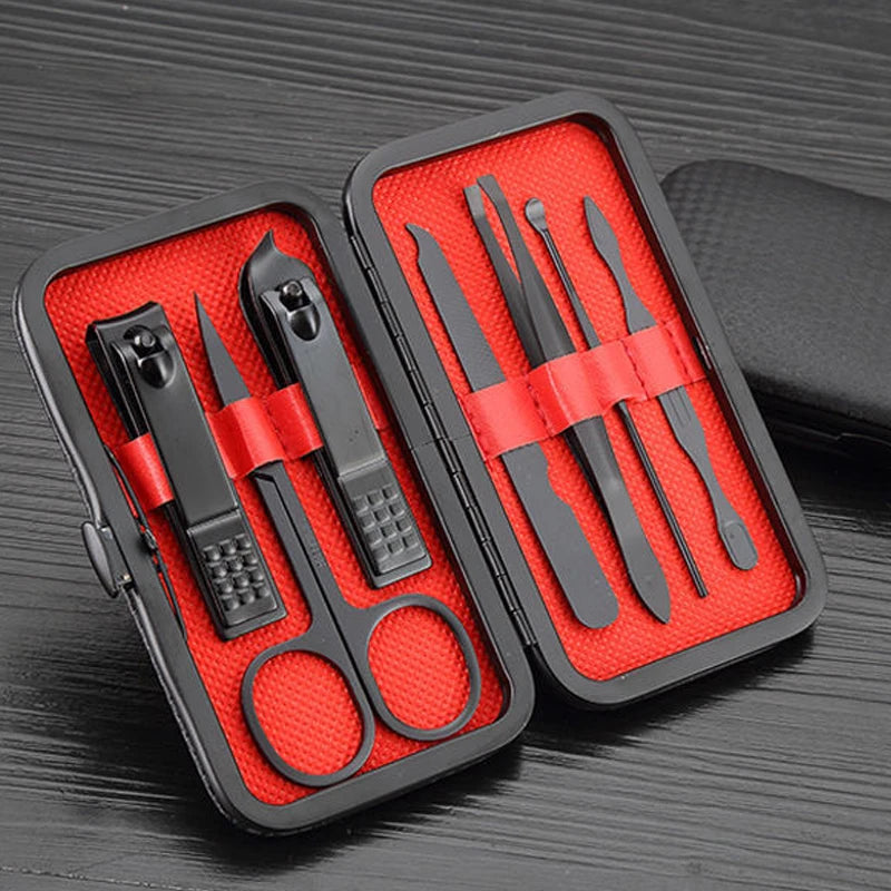 7-24pcs Professional Nail Clippers Kit - Ultra Sharp Fingernail and Toenail Cutters for Men and Women - Sturdy Pedicure Care by Rad Living