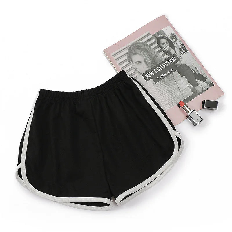 Elastic Shorts for Women, Loose Fitting, Quick Drying, Summer Thin Running, Fitness, Leisure, and Anti External Wear. Instagram by Rad Living