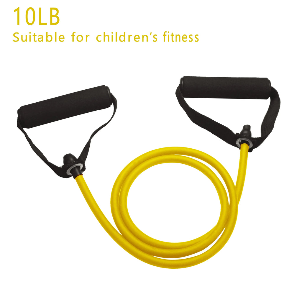Resistance Bands With Handles, Exercise Bands, Workout Bands With Handles For Men Women, Strength Training Equipment At Home by Rad Living