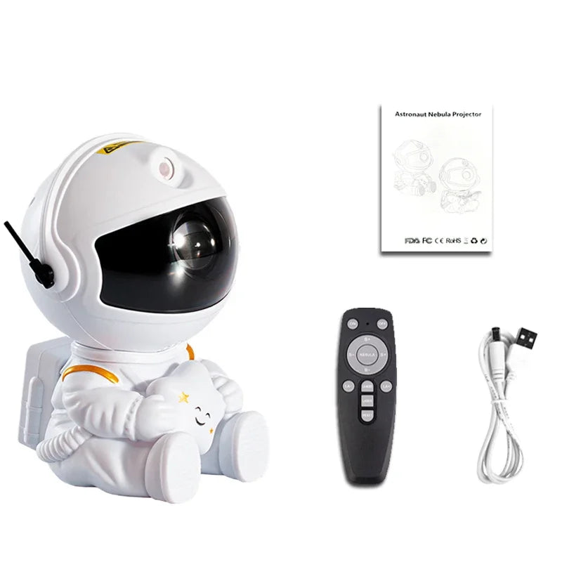 Galaxy Projector Led Night Light Star Projector Astronaut Projector Galaxy Light for Home Decorative Bedroom Children Kids Gift by Rad Living