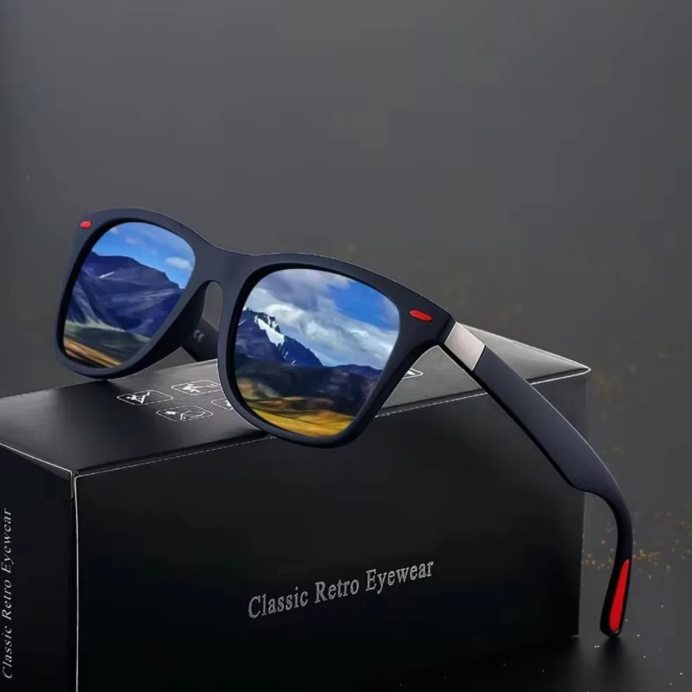 Retro Sunglasses Men Women Fashion Sports Driver's vintage Sun Glasses For Man Female by Rad Living