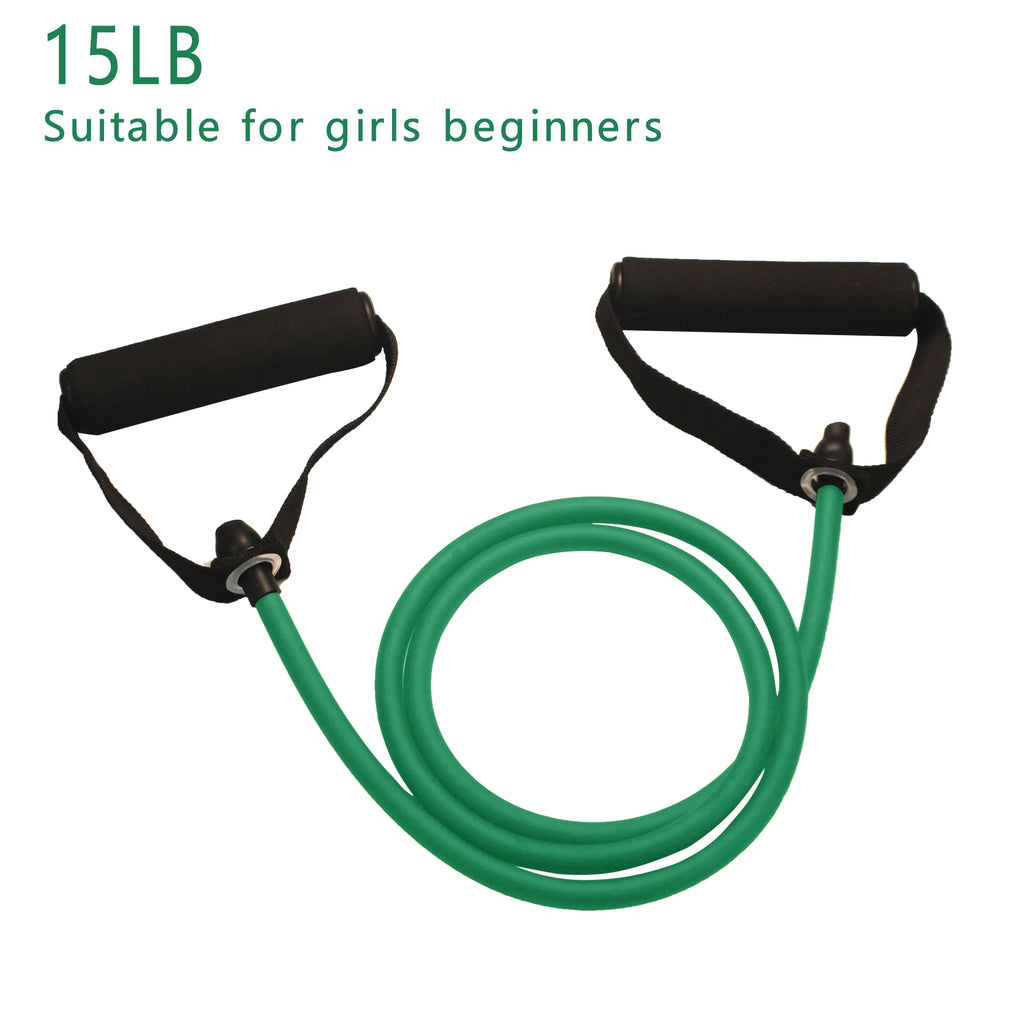 Resistance Bands With Handles, Exercise Bands, Workout Bands With Handles For Men Women, Strength Training Equipment At Home by Rad Living