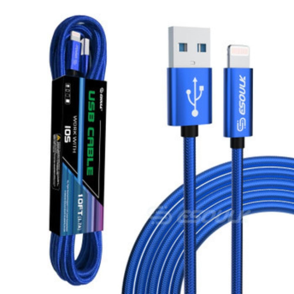 10FT USB Cable For IPhone XS/XR/XS MAX 1.7A by DC-THE CEO