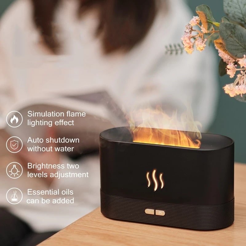 Ultrasonic Usb Fire Essential Oil Aroma Diffuser by DC-THE CEO