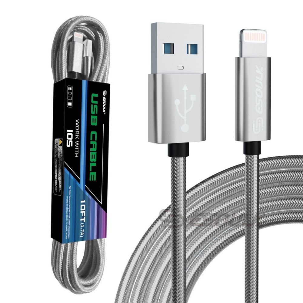 10FT USB Cable For IPhone XS/XR/XS MAX 1.7A by DC-THE CEO