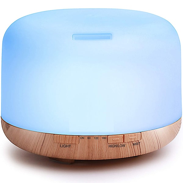 Color Changing Essential Oil Aromatherapy Diffuser With Remote by DC-THE CEO